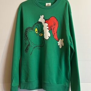 Green Grinch Christmas Sweatshirt